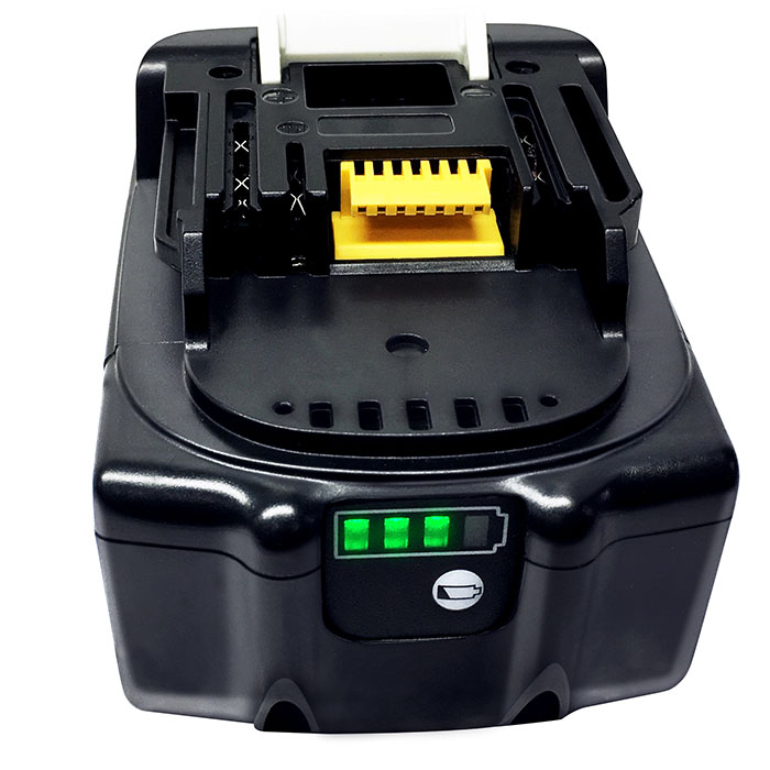 Compatible power tool battery for MAKITA MAK-BL1830B Horizontal light Compatible power tool battery MAKITA for MAK-BL1830B Horizontal light