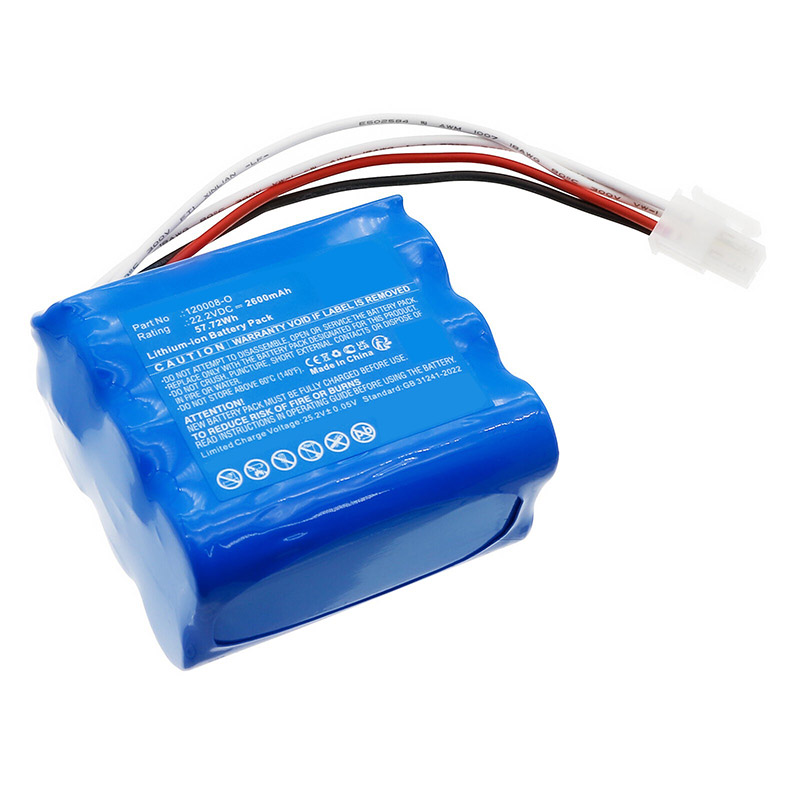 Compatible Equipment battery for Ge 120008-O Compatible Equipment battery Ge for 120008-O