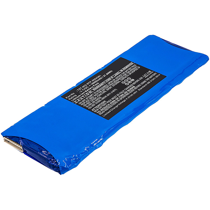 Compatible Equipment battery for Crestron TST-902-BTP Compatible Equipment battery Crestron for TST-902-BTP