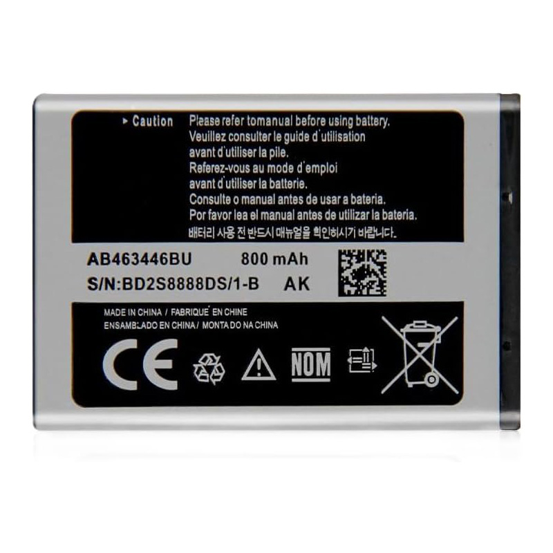 Compatible Equipment battery for Samsung AB463446BU Compatible Equipment battery Samsung for AB463446BU