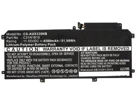 Compatible laptop battery asus  for 3ICP3/97/103 