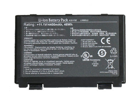 Compatible laptop battery asus  for K70 