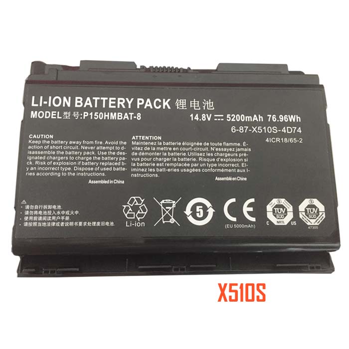 Compatible laptop battery for HASEE K670E Compatible laptop battery HASEE for K670E