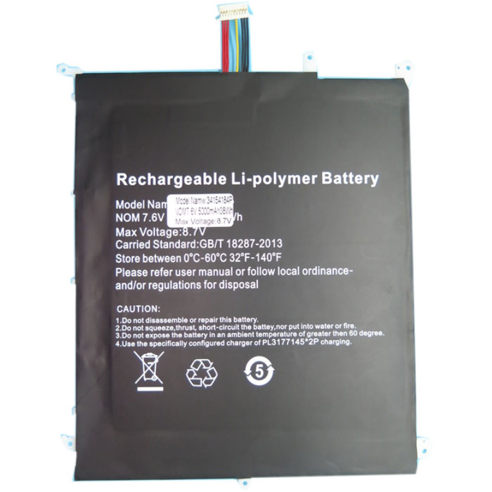 Compatible laptop battery for Chuwi HW-34154184 Compatible laptop battery Chuwi for HW-34154184