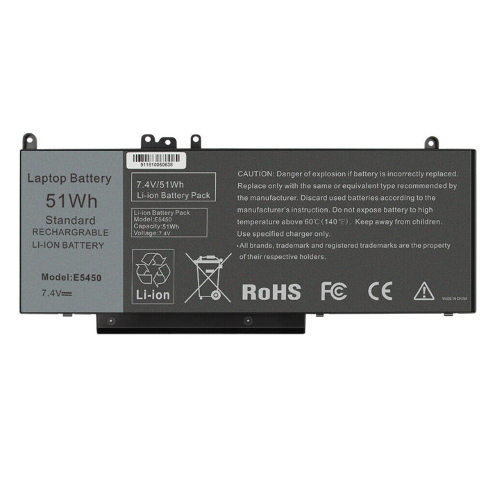 Compatible laptop battery dell  for Latitude E5550 