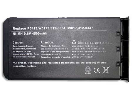 Compatible laptop battery dell  for W5173 