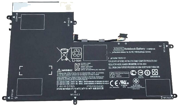 Compatible laptop battery for HP ElitePad 1000 G2 Series Compatible laptop battery HP for ElitePad 1000 G2 Series