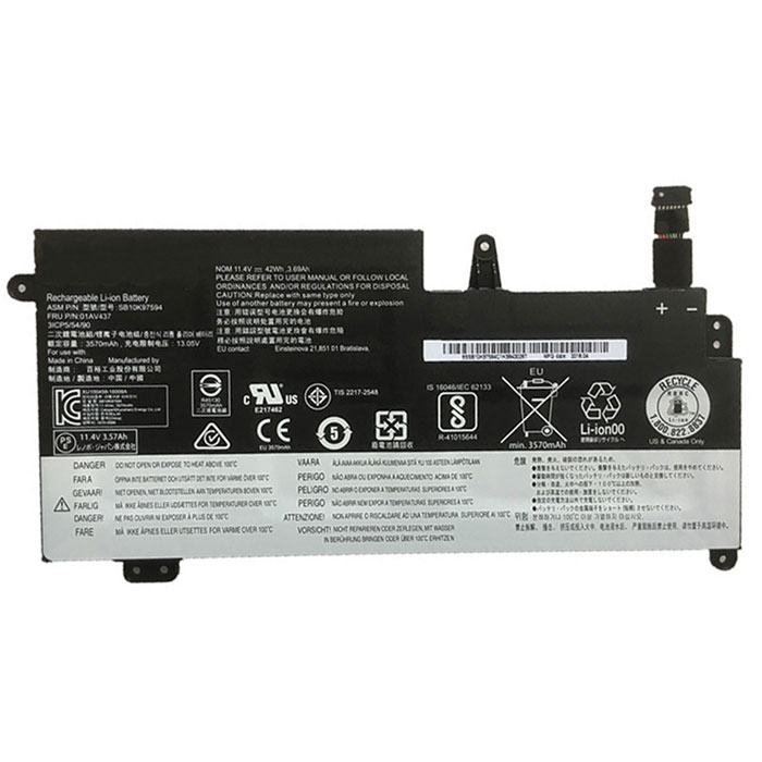 Compatible laptop battery for lenovo 01AV401 Compatible laptop battery lenovo for 01AV401