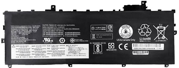Compatible laptop battery lenovo  for ThinkPad-X1-Carbon-G6-20KG0025UK 