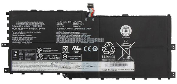 Compatible laptop battery lenovo  for SB10K97623 