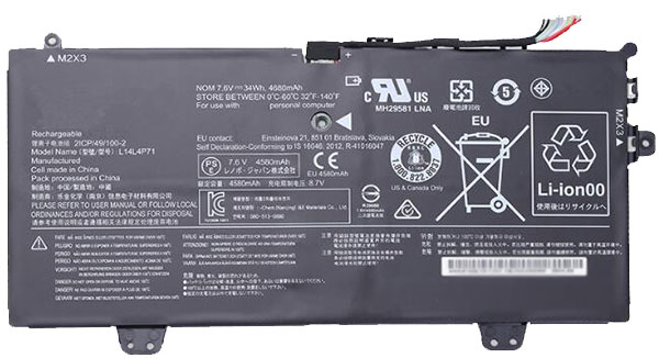 Compatible laptop battery lenovo  for Yoga-3-11 
