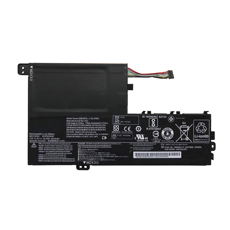 Compatible laptop battery lenovo  for L15L3PB0 
