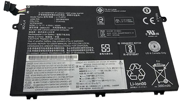 Compatible laptop battery lenovo  for ThinkPad-E590-Series 