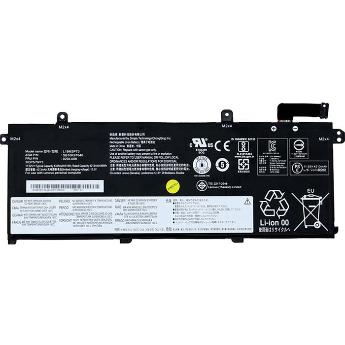 Compatible laptop battery for lenovo 02DL008 Compatible laptop battery lenovo for 02DL008