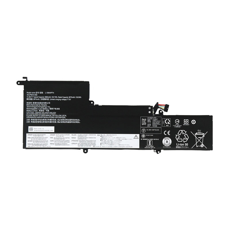 Compatible laptop battery lenovo  for L19M4PF4 