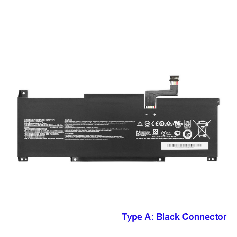 Compatible laptop battery for MSI BTY-M491 Compatible laptop battery MSI for BTY-M491