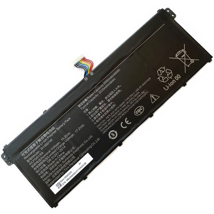 Compatible laptop battery XIAOMI  for R14B01W 