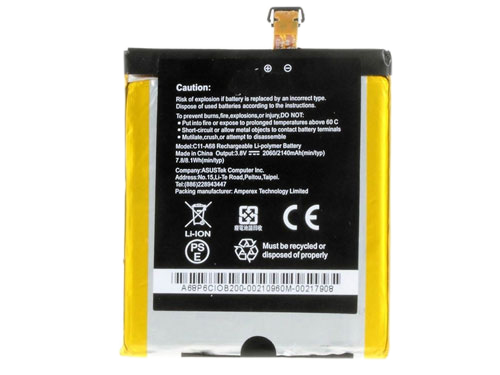 Compatible tablet battery for ASUS PadFone2-A68 Compatible tablet battery ASUS for PadFone2-A68