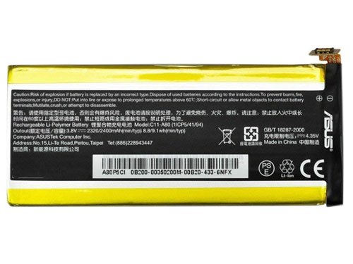 Compatible tablet battery ASUS  for C11-A80 