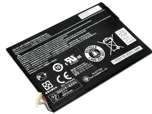 Compatible tablet battery ACER  for 1ICP4/83/103-2 